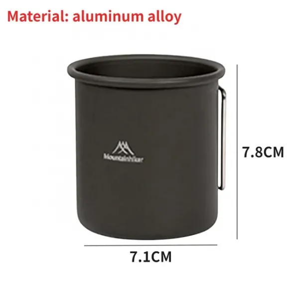 Ultralight Titanium Cups Camping Mug Fishing Water Mug Foldable