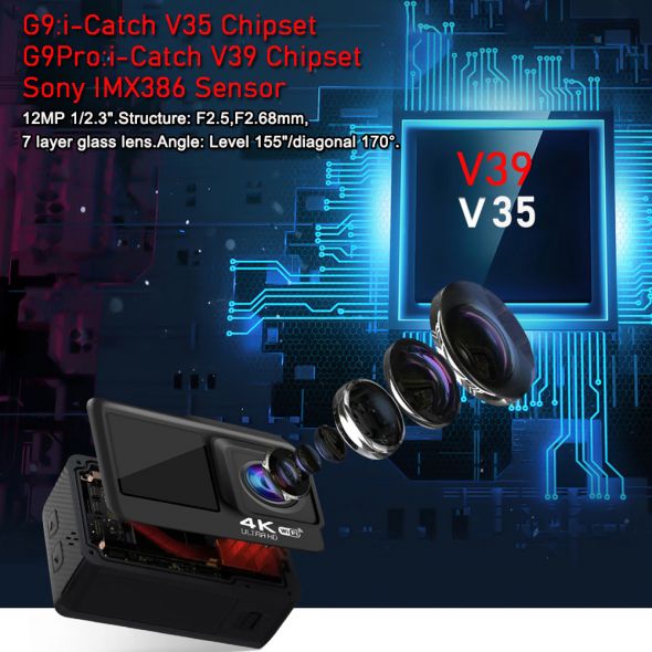G9Pro Action Camera 4K 60FPS 24MP