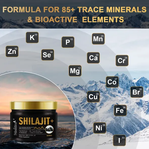 Mulittea 100% Original High Purity Shilajits