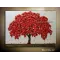 Fall Tree Painting, Blossom Tree Art, Tree of Life, Abstract Tree Art, Textured Tree Art, Abstract Landscape, Large Wall Art by Nata
